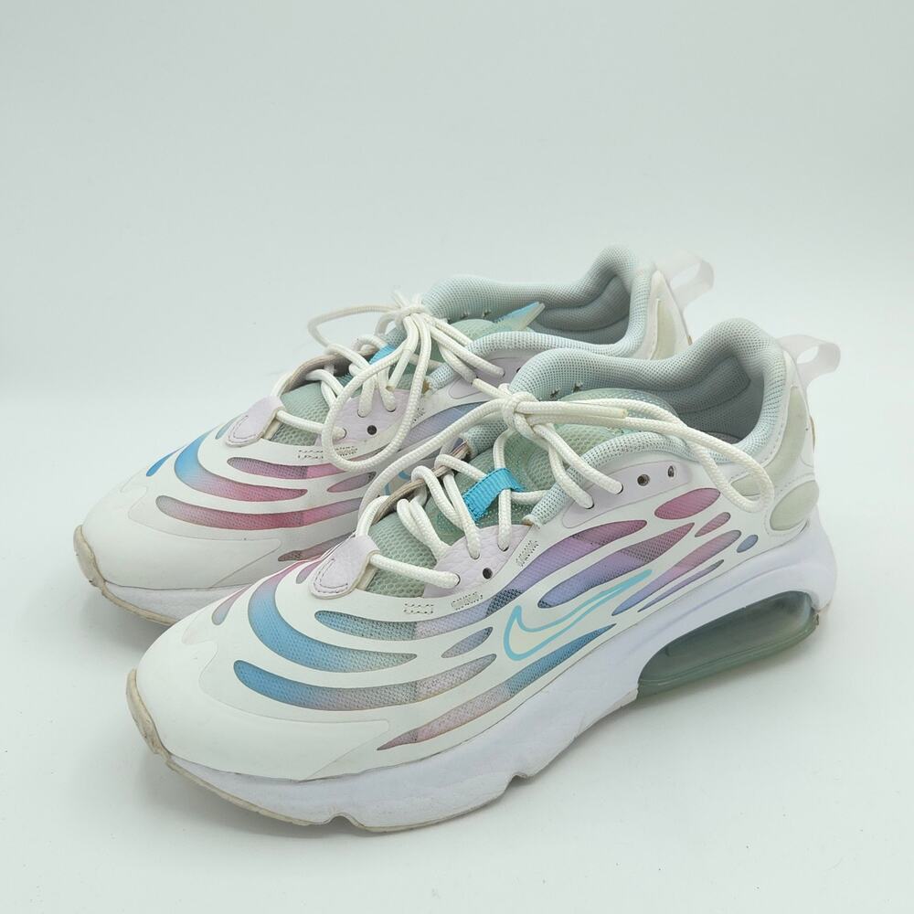 Nike Air Max Exosense SE Women's Size 6 CZ6633-100 Multi Pastel White Pink Blue